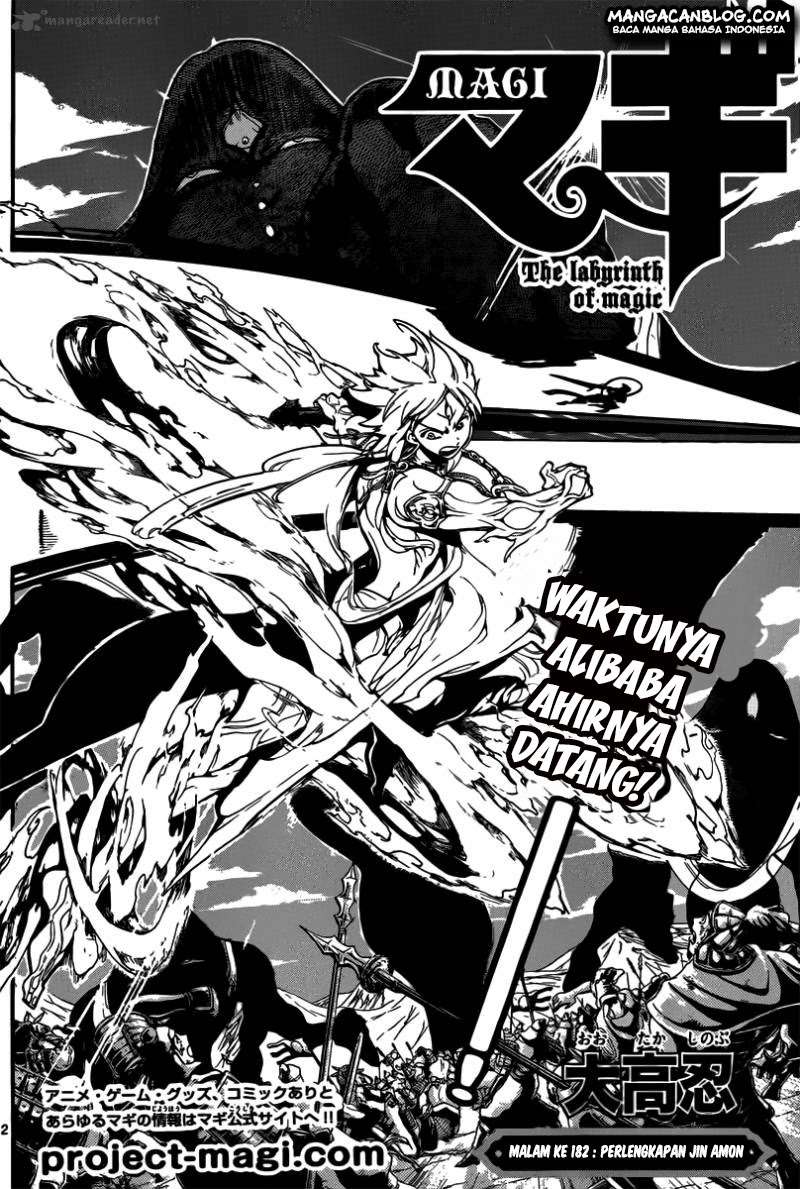 Magi – Labyrinth of Magic chapter 182
